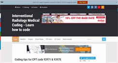 Desktop Screenshot of cpccodingbilling.com